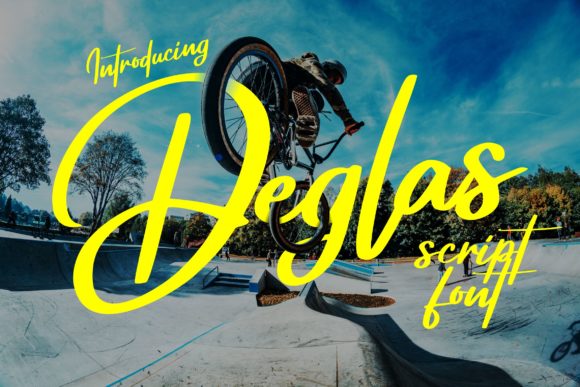 Deglas Font - Featured Image