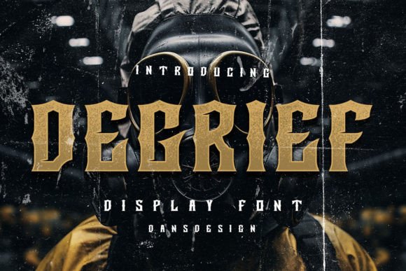Degrief Font - Featured Image