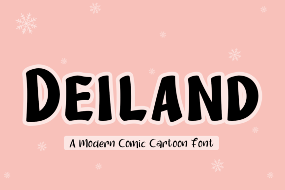 Deiland Font - Featured Image