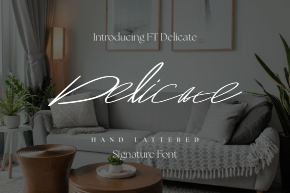 Delicate Font - Featured Image