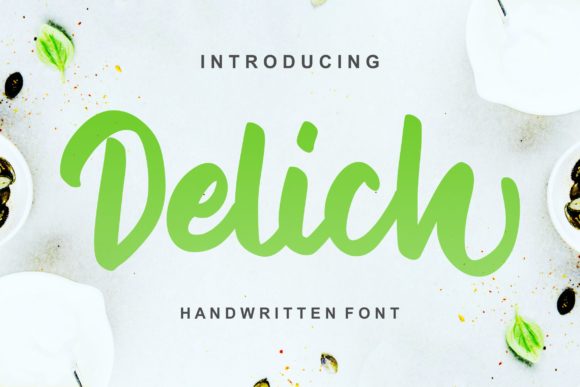 Delich Font - Featured Image