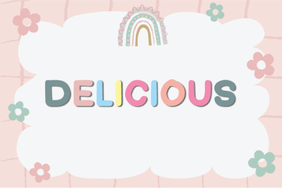 Delicious Font - Featured Image