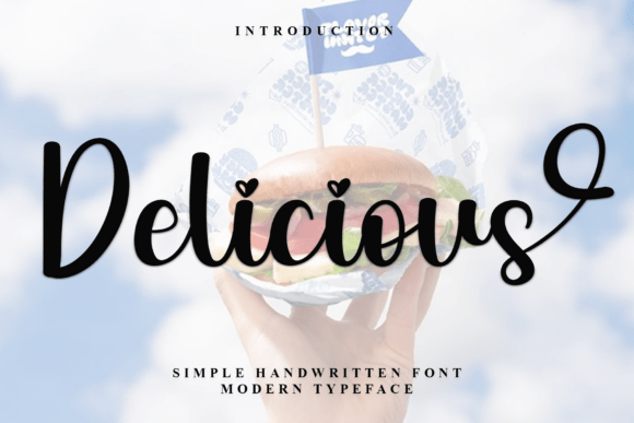 Delicious Font - Featured Image