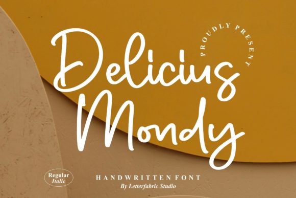 Delicius Mondy Font - Featured Image