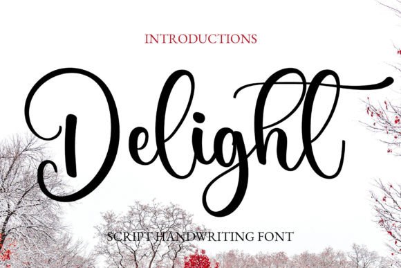 Delight Font - Featured Image