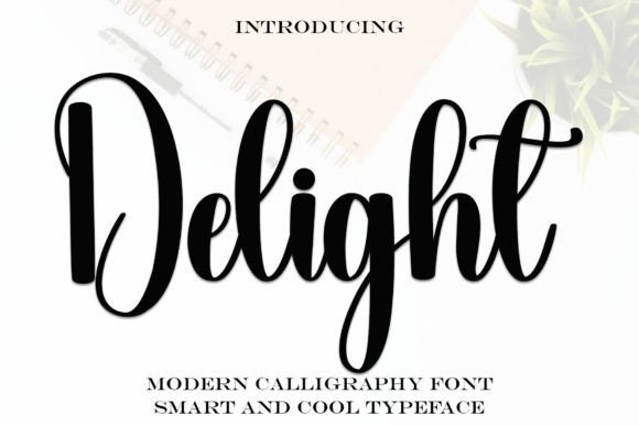 Delight Font - Featured Image