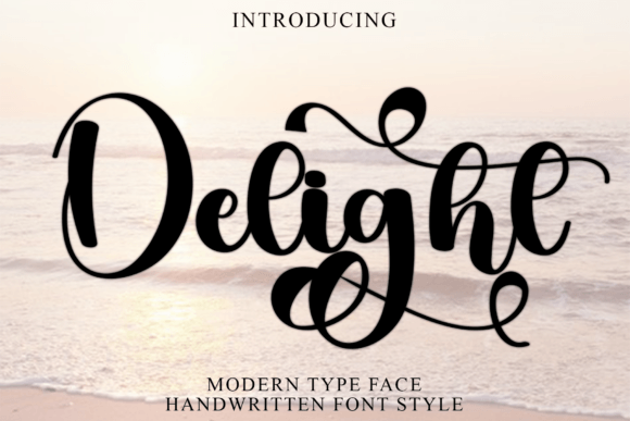 Delight Font - Featured Image