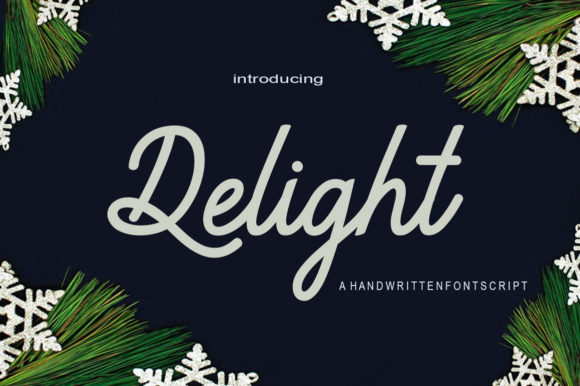 Delight Font - Featured Image