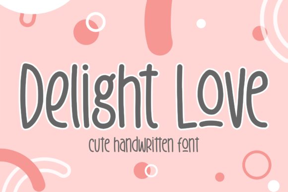 Delight Love Font - Featured Image