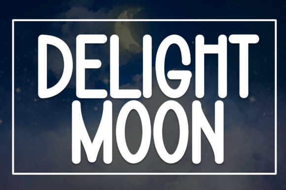 Delight Moon Font - Featured Image