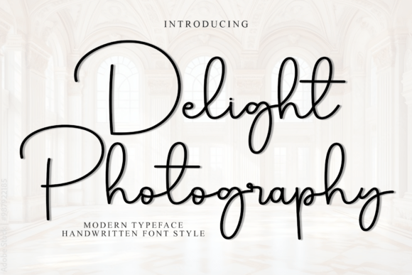Delight Photography Font - Featured Image