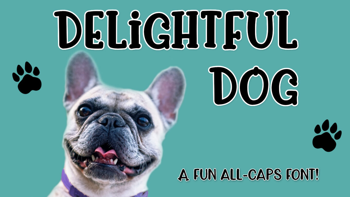 Delightful Dog Font - Featured Image