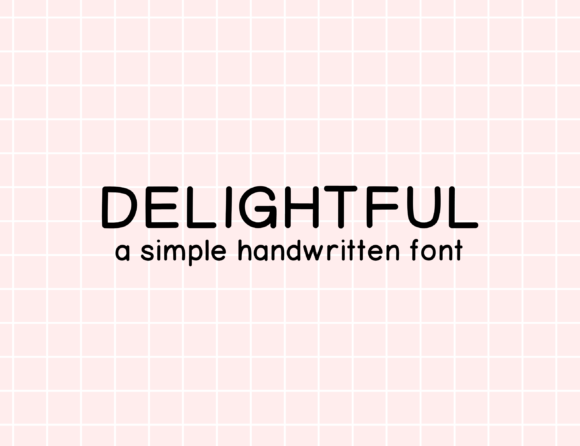 Delightful Font - Featured Image