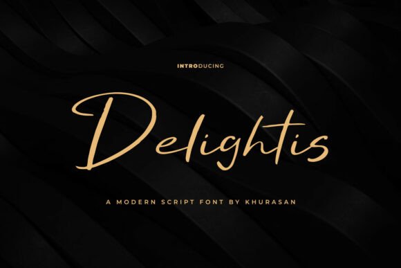 Delightis Font - Featured Image