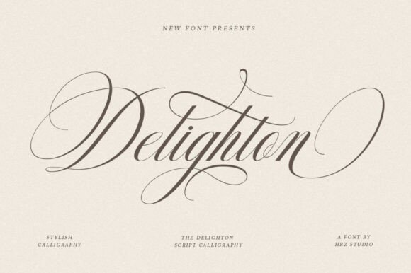 Delighton Script Font - Featured Image