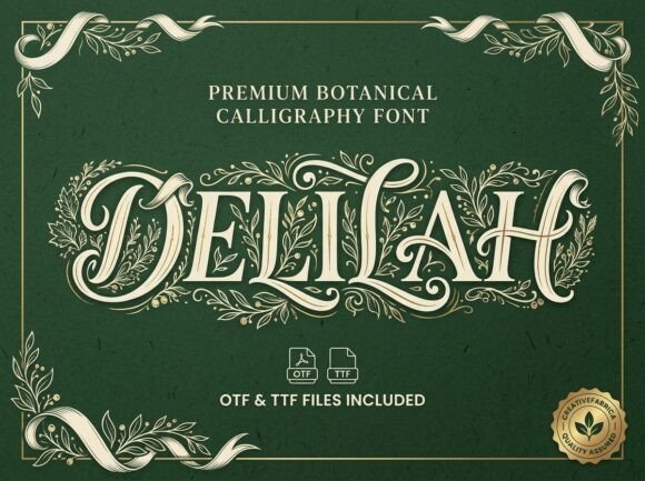 Delilah Font - Featured Image
