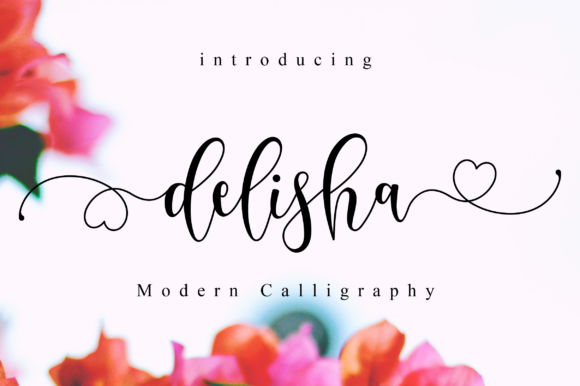 Delisha Script Font - Featured Image