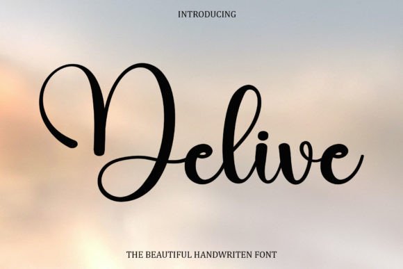 Delive Font - Featured Image