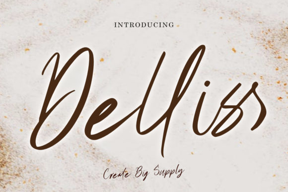 Delliss Font - Featured Image