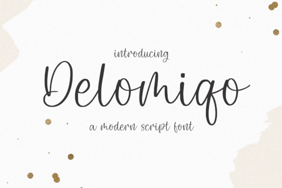 Delomiqo Font - Featured Image