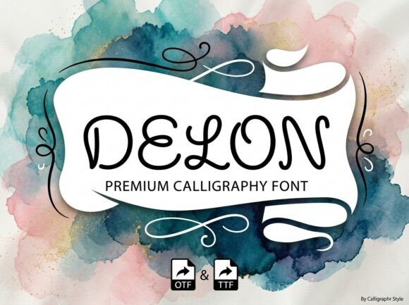 Delon Font - Featured Image
