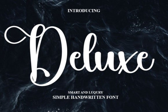 Deluxe Font - Featured Image
