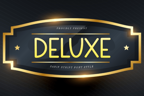 Deluxe Font - Featured Image