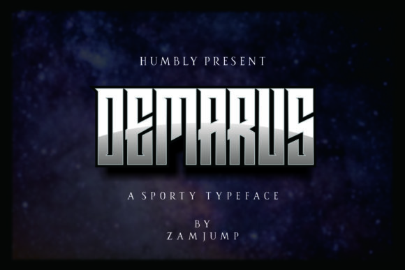 Demarus Font - Featured Image