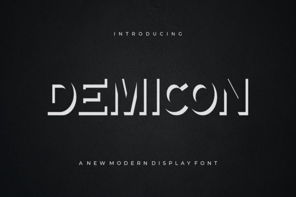 Demicon Font - Featured Image