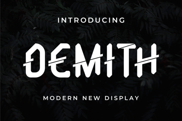 Demith Font - Featured Image