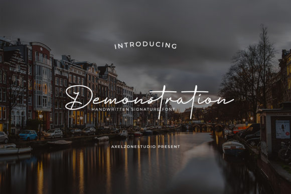 Demonstration Font - Featured Image