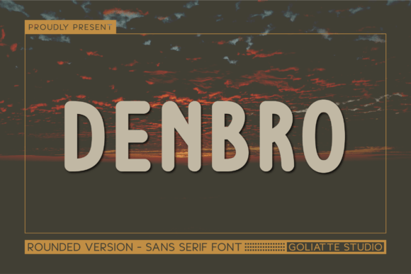 Denbro Font - Featured Image