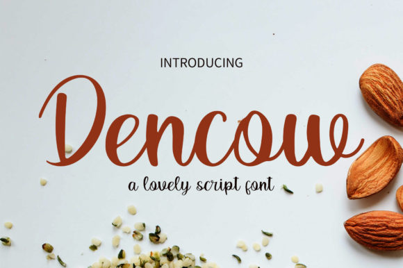 Dencow Font - Featured Image