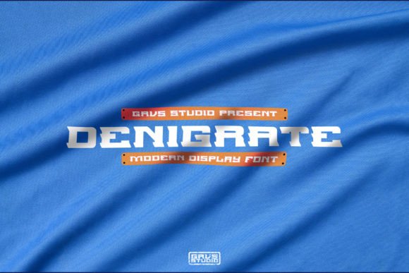 Denigrate Font - Featured Image