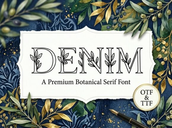 Denim Font - Featured Image