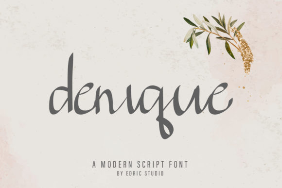 Denique Font - Featured Image