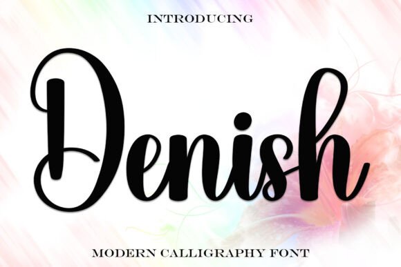 Denish Font - Featured Image