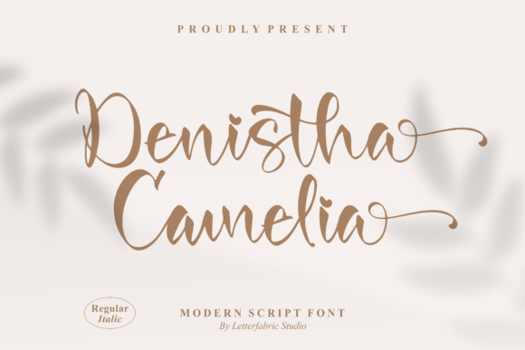 Denistha Camelia Font - Featured Image