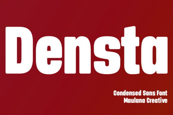 Densta Font - Featured Image