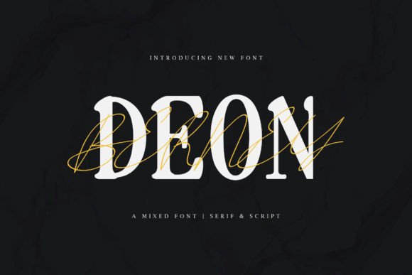 Deon Berney Font - Featured Image