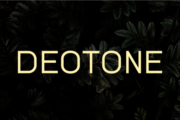 Deotone Font - Featured Image