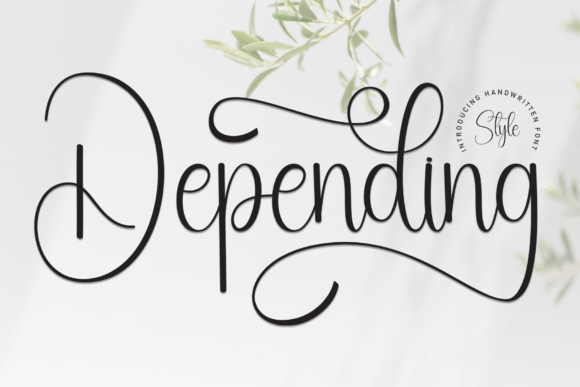 Depending Font - Featured Image