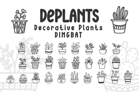 Deplants Font - Featured Image
