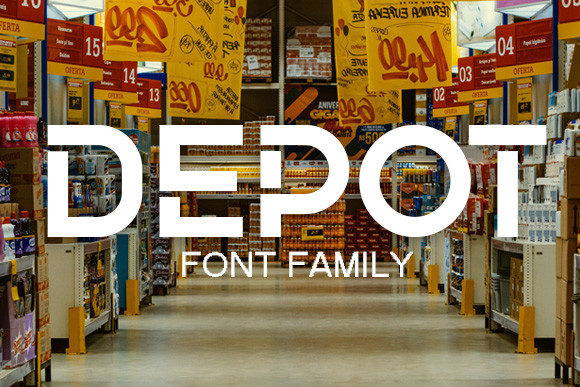 Depot Font - Featured Image