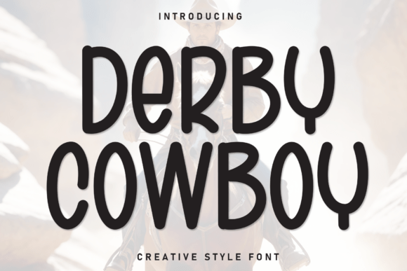 Derby Cowboy Font - Featured Image