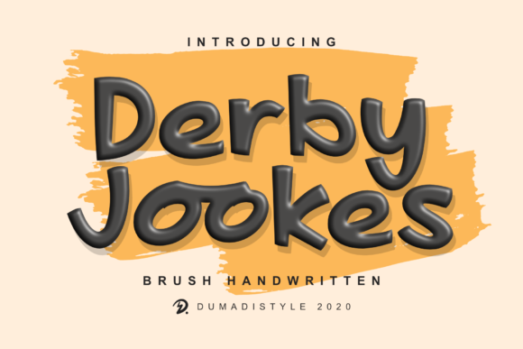 Derby Jookes Font - Featured Image