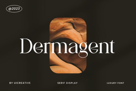 Dermagent Font - Featured Image