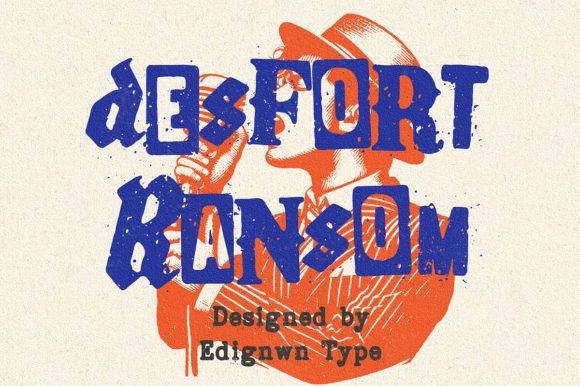 Desfort Ransom Font - Featured Image