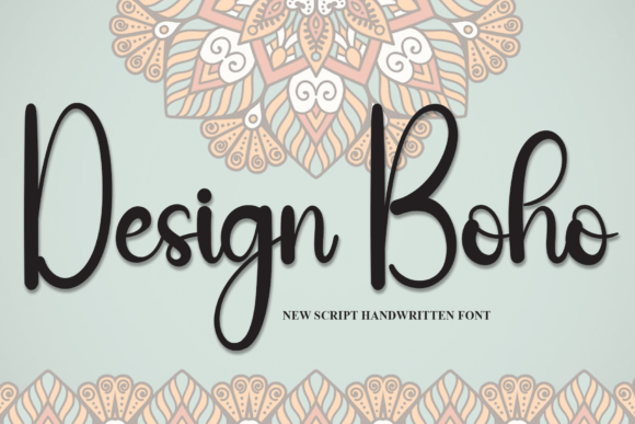 Design Boho Font - Featured Image