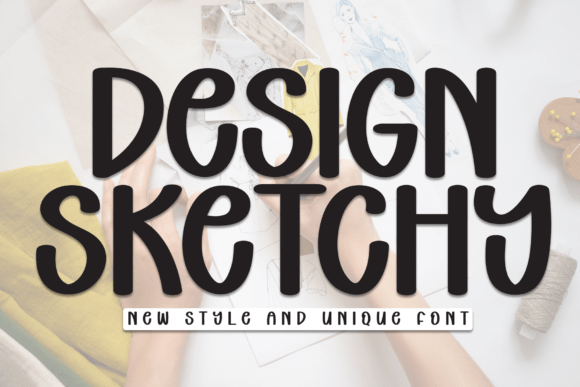 Design Sketchy Font - Featured Image